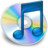 iTunes blauw 2 Icon
